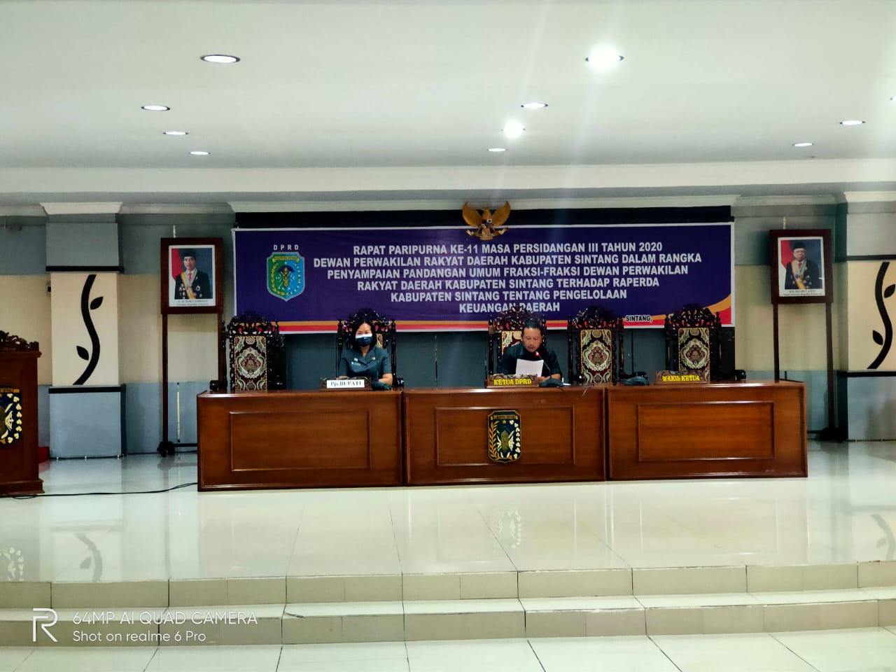 Rapat Paripurna DPRD Kabupaten Sintang Ke-11