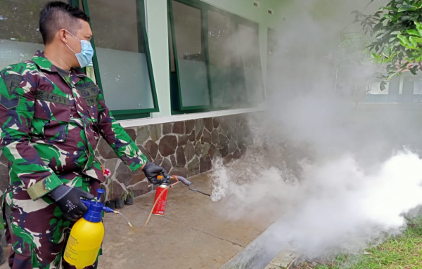 Alat Fogging Fortabel Inovasi Prajurit 312/KH, Solusi Atasi Demam Berdarah Dengue