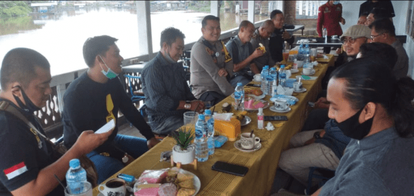 AKBP Fauzan Sukmawansyah Jalin Kemitraan pada Coffee Morning dengan Media Mempawah