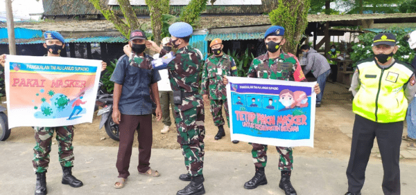 TNI-POLRI Dan SATPOL-PP Kab.Kubu Raya Lakukan Pendisplinan Prokes, 109 Orang Terjaring Tak Gunakan Masker