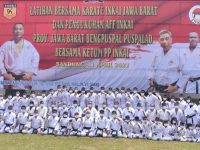 Dojo Karate Bengpuspal Puspalad Latihan Bersama Inkai Jawa Barat