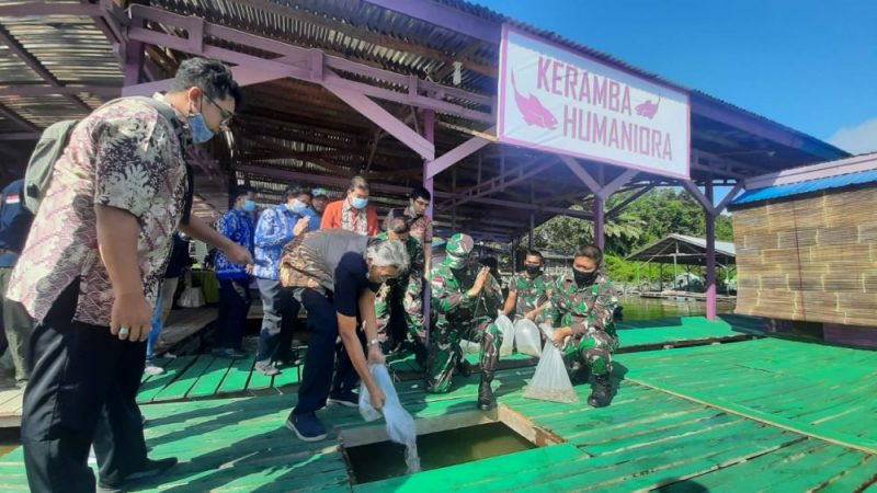 Bupati Hadiri Launching Kerambak Humaniora Milik Kodim 1205/Sintang