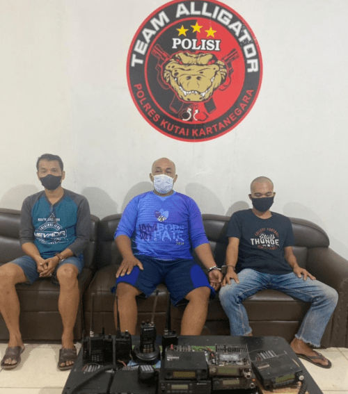 Spesialis Pelaku Pencuri Radio HT, Berhasil di Bekuk Polisi