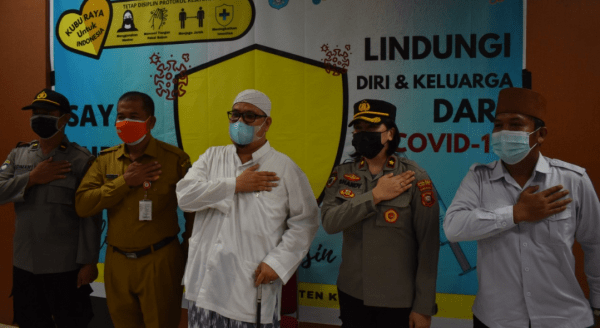 Habib Syarif Muhammad Iskandar Alqadrie Ajak Masyarakat Kubu Raya Sukseskan Program Vaksinasi Covid-19