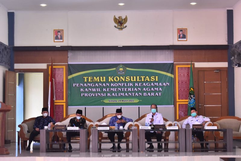 TEMU KONSULTASI “Penanganan Konflik Keagamaan Kanwil Kementrian Agama Provinsi Kalimantan Barat”