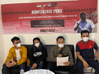 Adakan Konferensi Pers, Aliansi Mahasiswa Mengecam Keras Terkait BUMN Jual Vaksin