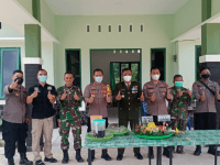 HUT TNI ke-76, Koramil Toho Dapat Surprise dari Polsek