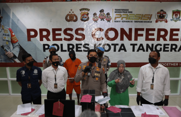 Praktik Sindikat Pemalsuan SKCK Di Tangkap Satreskrim Polresta Tangerang
