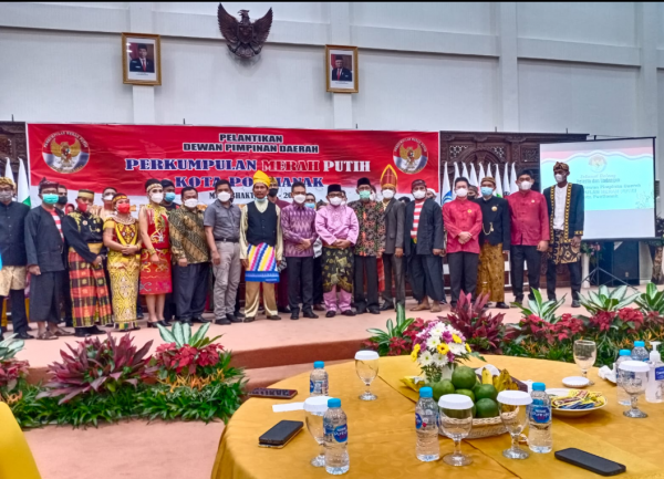 Pengukuhan, Pelantikan dan Raker DPD PMP di Aula Rumdin Walikota Pontianak