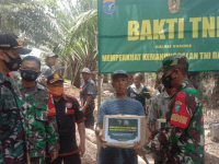Tim Wasev Tinjau Lokasi, Pastikan Bakti TNI di Wilayah Kodim 1201/Mph Sesuai Progres