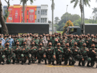 AKBP Leonard M Sinambela Menghadiri Pelepasan Satgas Nakes dari Mabes TNI