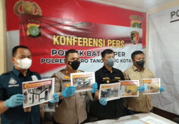 Kerja Keras POLRI Membuahkan Hasil Gemilang Di Saat Agenda Operasi Sikat Jaya 2021, Polsek Batu Ceper Mengungkap 3 Kasus Besar