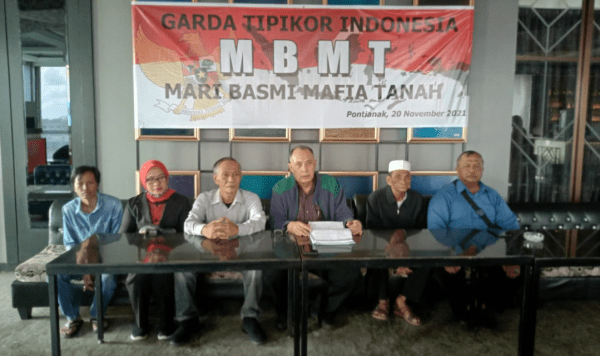 GARDA TIPIKOR INDONESIA Ajak Basmi Paktek Mafia Tanah Di Kalbar