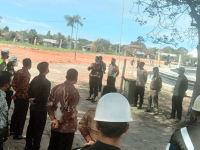 Pasukan Gabungan TNI-Polri Amankan Kunjungan Mantan Wakil Presiden RI di Mempawah
