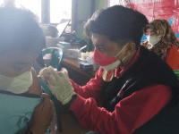 Vaksin terus dilakukan Binda Kalbar Gandeng Pemkot Pontianak