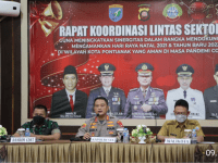 Polresta Pontianak Kota Gelar Rapat Koordinasi Lintas Sektoral Dalam Rangka Pengamanan Nataru
