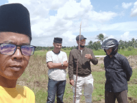 Yayasan Makam Raudatul Jannah Desa Sungai Raya Dalam mulai di Pungsikan