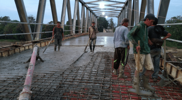 Jembatan Melawi 2 Tidak Lama lagi Selesai