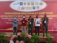 Kolaborasi BKKBN, Rumkit TNI dan Kemenkumham Gelar Bakti Sosial Bagi Warga Binaan Pemasyarakatan Di Lapas/Rutan