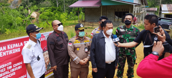 Kejar Target Badan Intelijen Negara Daerah (BINDA) Kalimantan Barat mendorong percepatan program vaksinasi