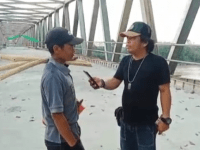 Jembatan Melawi 2 Hampir selesai, Masyarakat Kabupaten Melawi Mengucapkan Terima Kasih Kepada Bupati