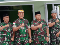 Kapaldam Resmikan Mushola Al Hidayah Gudpalrah XII/Ptk Paldam XII/Tanjungpura