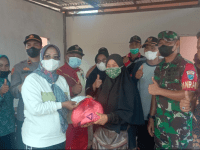Danramil 01 / Jungkat Dukung Deklarasi Germas, di Kecamatan Segedong