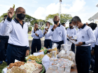 Komandan STTAL Ajak Budayakan Tradisi Makanan Nusantara di Lingkungan Kampus STTAL