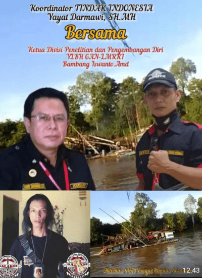 Diduga Kegiatan PETI di Sungai Kapuas Semakin Marak