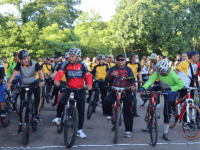 HUT Bhayangkara Ke-,76 Polres Kubu Raya Gelar Fun Bike
