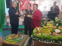 Bupati Dan Ketua DPRD Sanggau Hadiri Syukuran Hari Bhakti Adhyaksa ke 62
