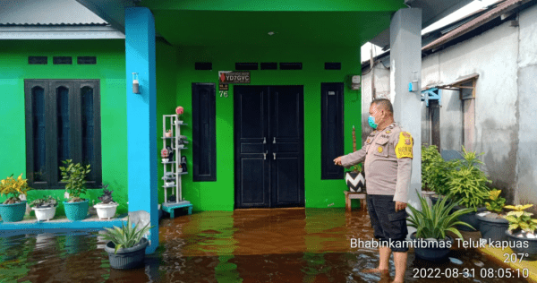 Polres Kubu Raya Ingatkan Warga Waspadai Banjir Rob
