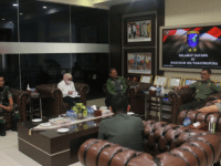 Pangdam XII/Tpr Terima Kunjungan Deputi Pengelolaan Batas Wilayah Negara