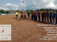 Bupati Melawi,H Dadi Sunarya Usfa Yursa Resmi Buka Turnamen Bola Kaki Kapaal Cup 2022