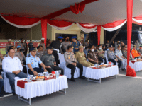 Gubernur Kalbar Pimpin Apel Gelar Pasukan Operasi Lilin Kapuas 2022