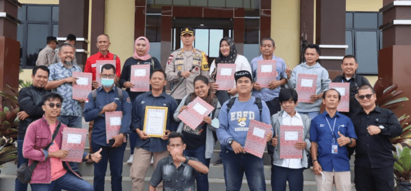 32 Mitra Jurnalis Dapatkan Reward dari Polres Kubu Raya dalam Bingkai Presisi
