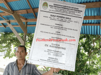 Dugaan Pemalsuan Surat Hibah Dalam Pelaksanan Pembangunan JUT KT Harapan Baru Desa Sungai Pelang Kecamatan Matan Hilir Selatan Kabupaten Ketapang