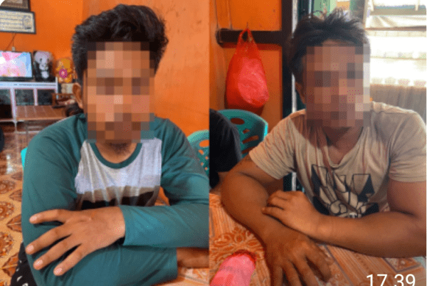 Anggota Polres Kubu Raya Mengamankan Dua Pemuda Kecamatan Kubu di Duga Melakukan Pencabulan Anak di Bawah Umur