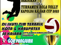 Polda Kalbar Akan Menggelar Kejuaraan Bola Bolly Kapolda Kalbar Cup 2023
