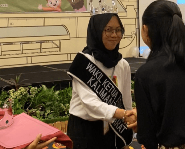 Indana Kayara Yuska asal Mempawah, Terpilih Menjadi Wakil Ketua Forum Anak Kalimantan Barat 2023-2025