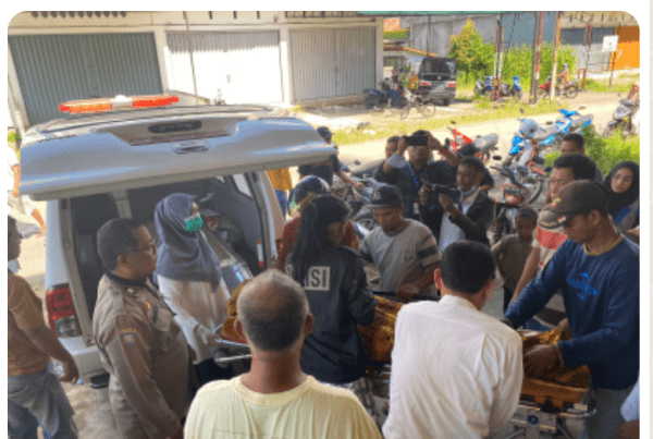Mayat Pria Ditemukan Depan Ruko Jalan Sungai Raya Dalam, Polisi : Korban Diduga sakit