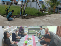 Pelaksanaan Kegiatan Fasum di Dusun Bunga Raya