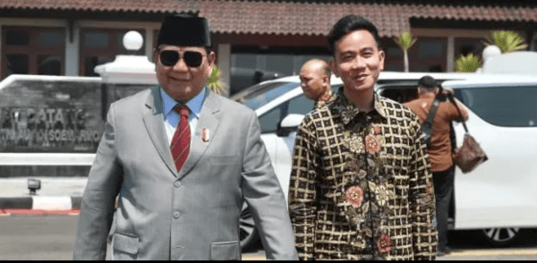 Prabowo Resmi Umumkan Gibran Rakabuming Raka Jadi Cawapres