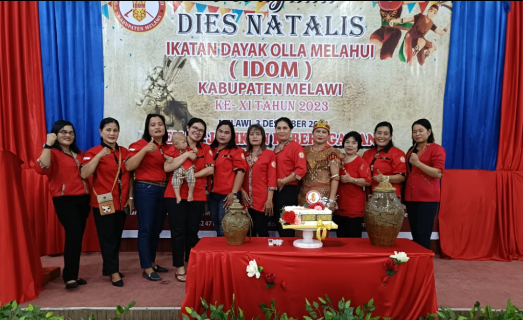 Dengan Tema Jadikan Keberagaman Sebagai Kekuatan Perayaan Dies Natalis Ikatan Dayak Olla Melahui (IDOM) Ke XI
