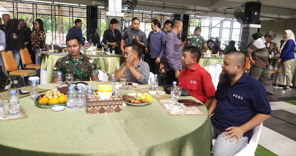 Pangdam XII/Tpr Mayjen TNI Iwan Setiawan, S.E., M.M, Coffee Morning Bersama Awak Media