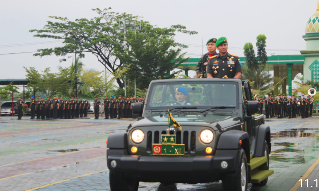 Pangdam XII/Tpr Hadiri Upacara Hari Juang TNI AD ke-78