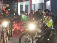 Malam Tahun Baru 2024, Kapolres Bersama Forkopimda Kota Singkawang Lakukan Patroli Bersama Dengan Sepeda Motor