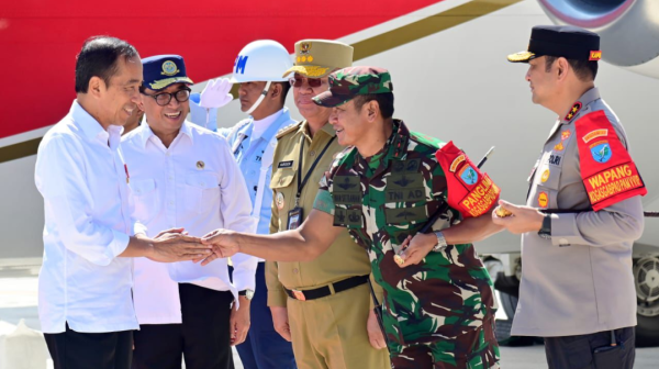 Dua Hari Kunjungan Presiden di Kalbar Berlangsung Aman, Pangdam XII/Tpr Pimpin Langsung Pengamanan VVIP