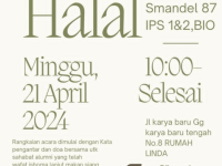 Reuni Akbar Halal Bi Halal Smandel 87 IPS 1 & 2 BIO