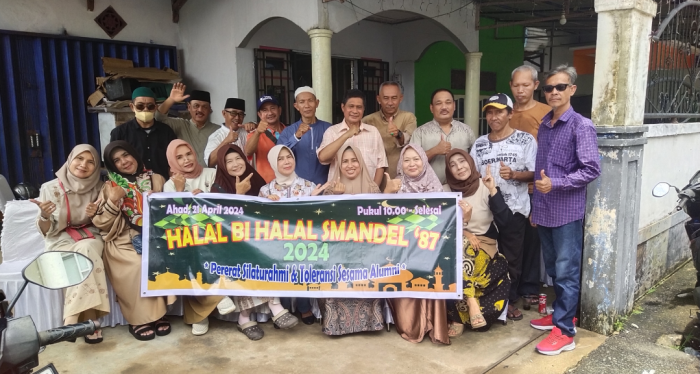 Reuni Akbar Halal Bi Halal Smandel 87 IPS 1 & 2 BIO : Mari Bersilaturahmi dan Mempererat Persaudaraan
